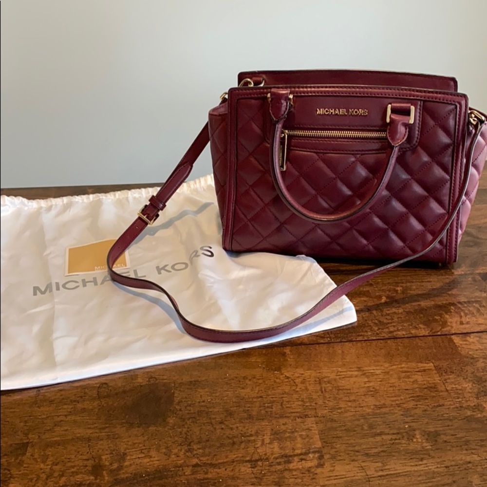Michael Kors Marroon Handbag